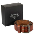 Pull Up Leather Belt - Brown (BLT17-900)