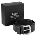 Pull Up Leather Belt - Black (BLT18-100)