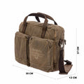 140506 Briefcase - Green (CVN0N-600)