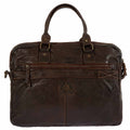 Mayday Leather Briefcase - Brown (MDY05-900)